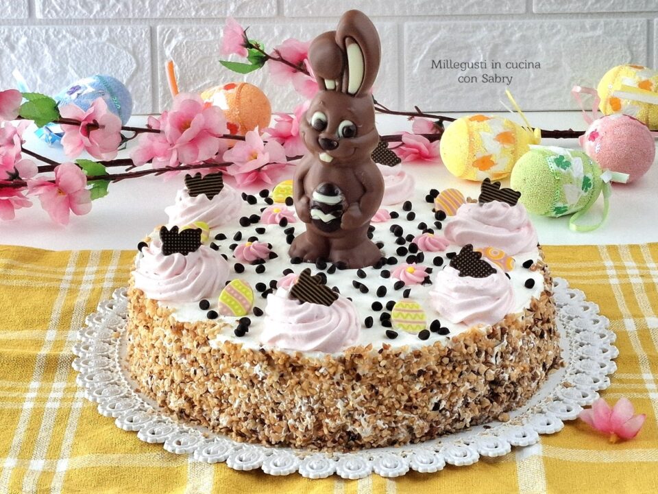 Torta coniglietto di pasqua