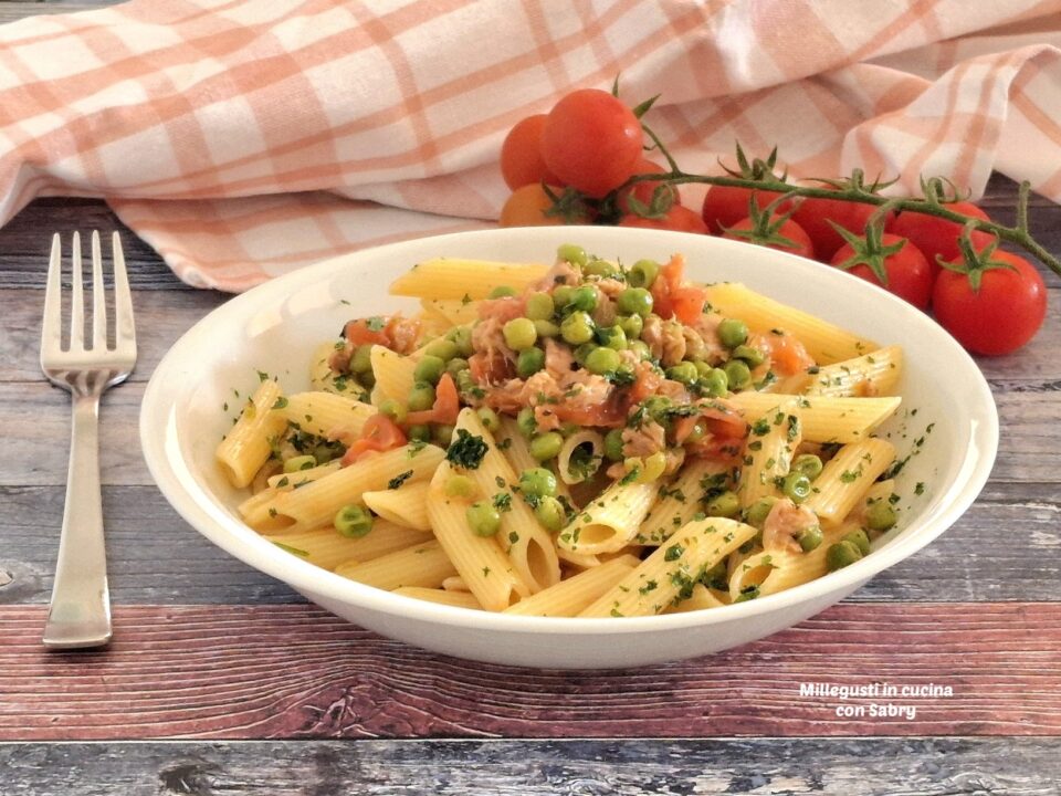 Pasta tonno e piselli