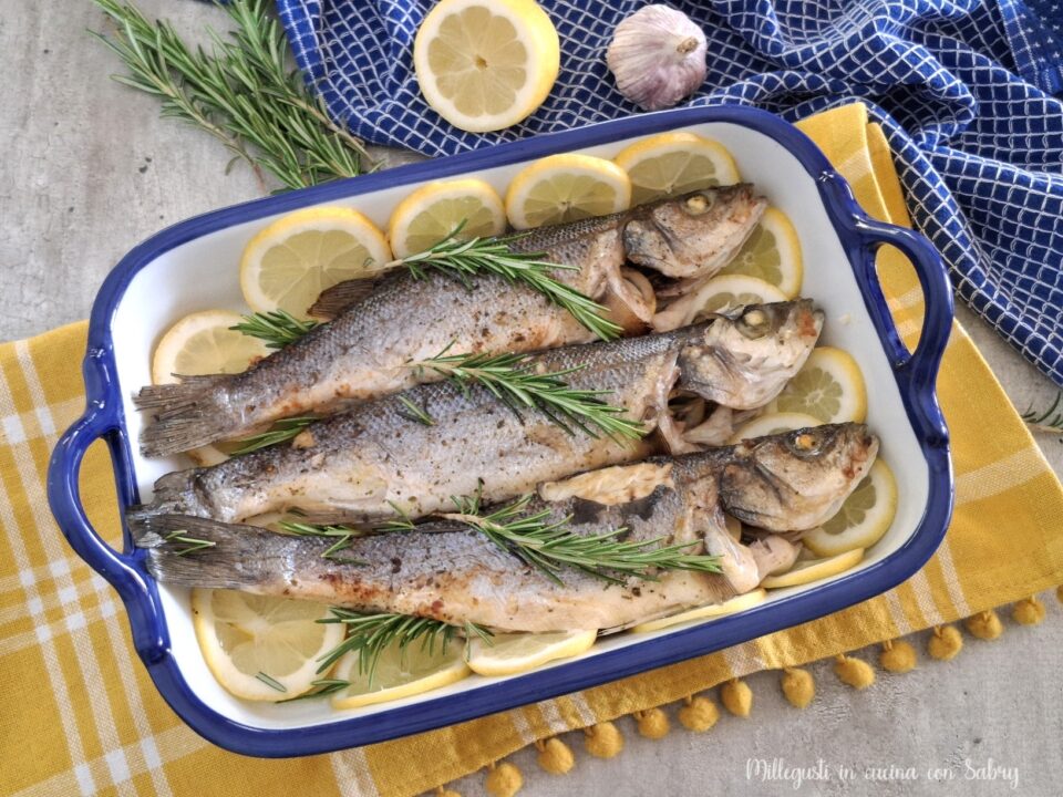 Branzino al forno